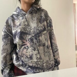 RealTree Camo Boxy Baggy Hoodie